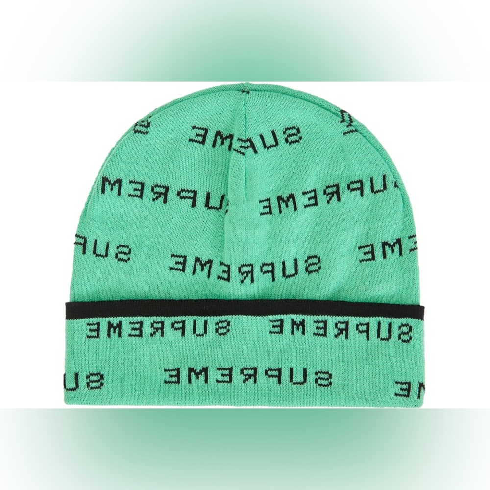 Supreme Mint Green Beanie